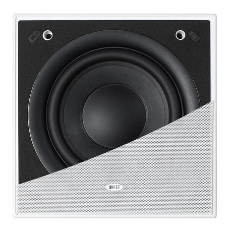 KEF Ci200QSB-THX, architektūrainis žemų dažnių garasiakalbis (montavim
