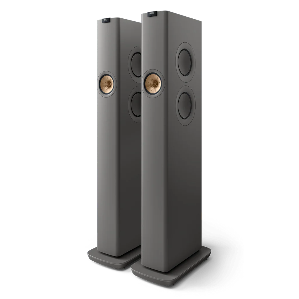 KEF LS60 WIRELESS, belaidės grindinės garso kolonėlės (įvairių spalvų)