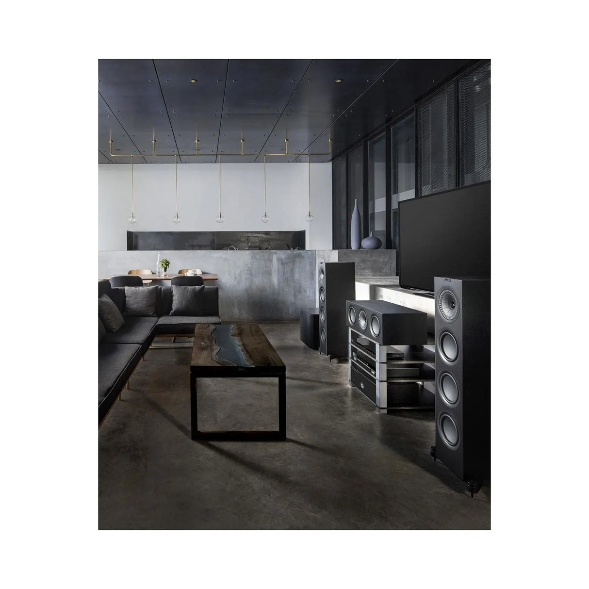 KEF Q750, grindinės garso kolonėlės (įvairių spalvų)