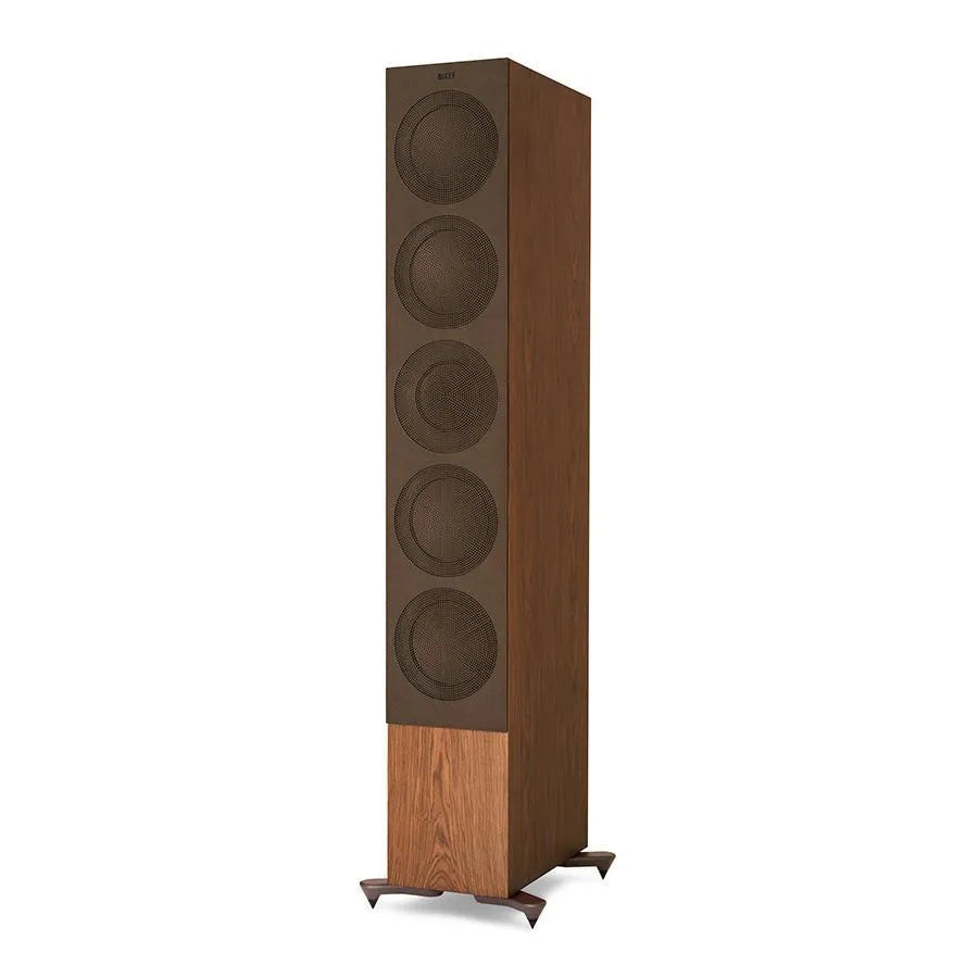 KEF R11, grindinės garso kolonėlės (įvairių spalvų) - Subtelus KEF logotipas viršuje