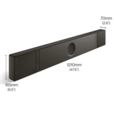 KEF XIO, aktyvus belaidis soundbaras