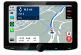 KENWOOD, DMX9724XDS 1-DIN AV grotuvas su 10.1" ekranu, Bluetooth - Didysis navigacijos ekranas su programėlių piktogramomis