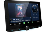 KENWOOD, DMX9724XDS 1-DIN AV grotuvas su 10.1" ekranu, Bluetooth