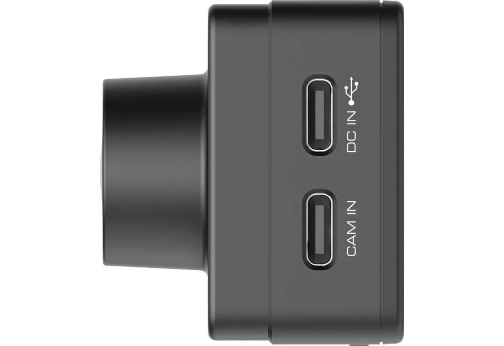 KENWOOD, DRV-A310W, vaizdo registratorius - šoninis vaizdas su jungtimis