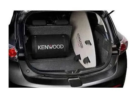 KENWOOD, KSC-W1200T, 1200W, 30cm žemų dažnių kolonėlė - Automobilio bagažinė su žemų dažnių kolonėle