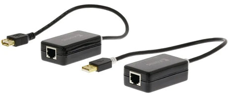 Ilgiklis USB A kištukas - USB A lizdas per UTP kabelį (iki 50m)