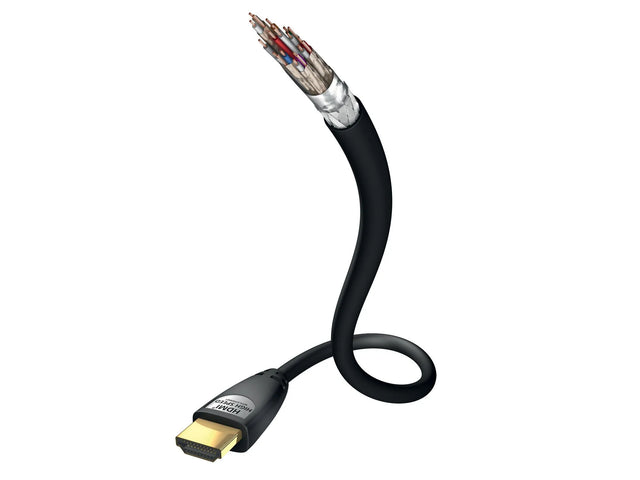 Kabelis HDMI-HDMI kištukai 1.5m (HDMI 2.0) In-Akustik STAR