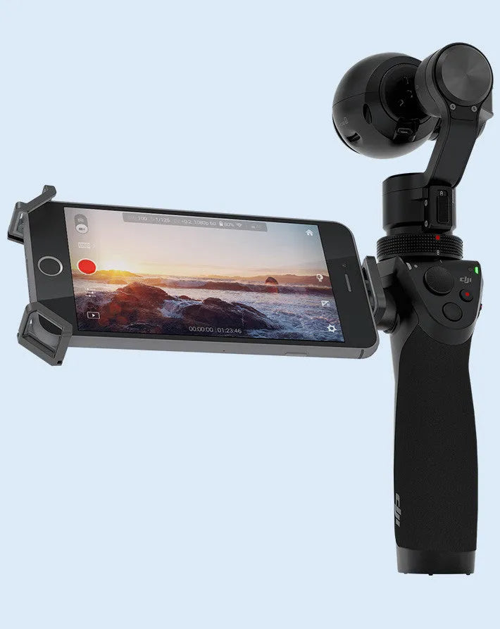 Kamera su elektroniniu stabilizatoriumi DJI Osmo 4K, Dovana +2 baterijos, +16GB atminties kortelė