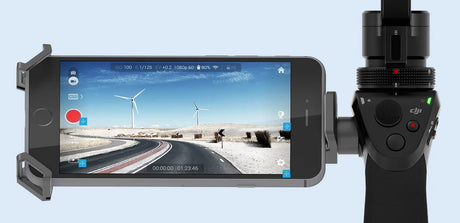 Kamera su elektroniniu stabilizatoriumi DJI Osmo 4K, Dovana +2 baterijos, +16GB atminties kortelė