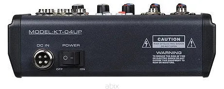 Karsect KT-04UP Mikšerinis Pultas su Bluetooth, USB, MP3 grotuvu