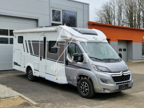 Kemperis Citroen Carado saulės baterijos montavimas 2025m