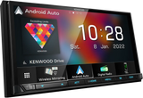 Kenwood DMX-8021 DABS, 7.0" multimedija su belaidžiu Apple CarPlay, Android Auto ir DAB+