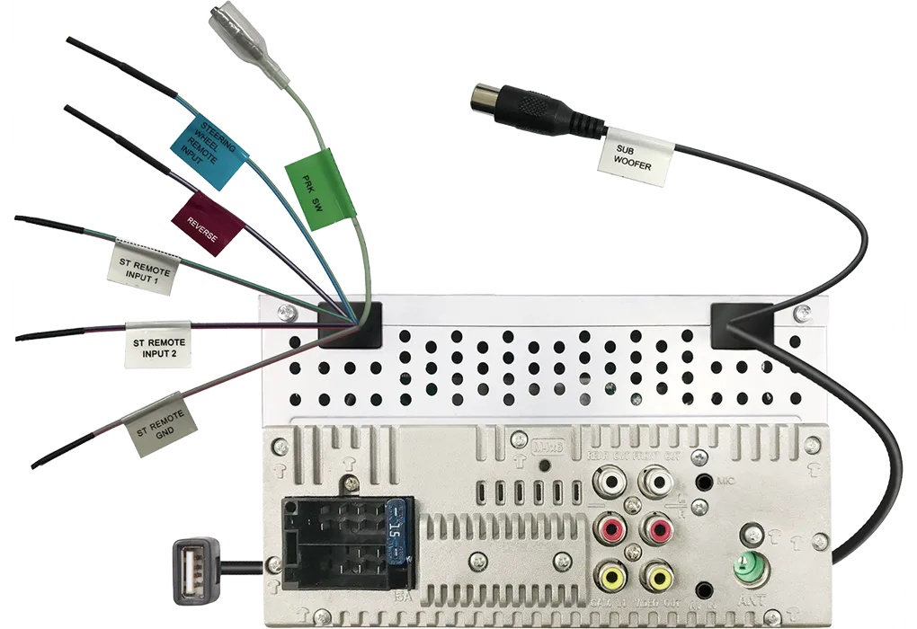 Kenwood DMX5020BTS, 6.8" multimedija su laidiniu Carplay ir Android Auto