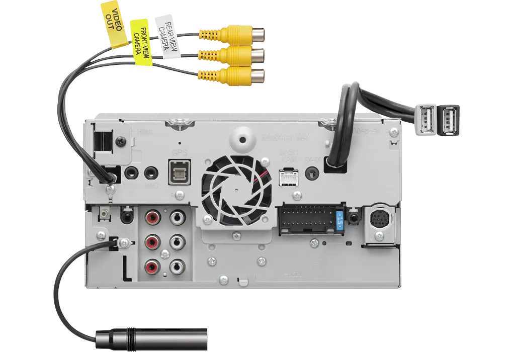 Kenwood DMX8020DABS, 7.0" automobilinė multimedija. Belaidis Apple Car