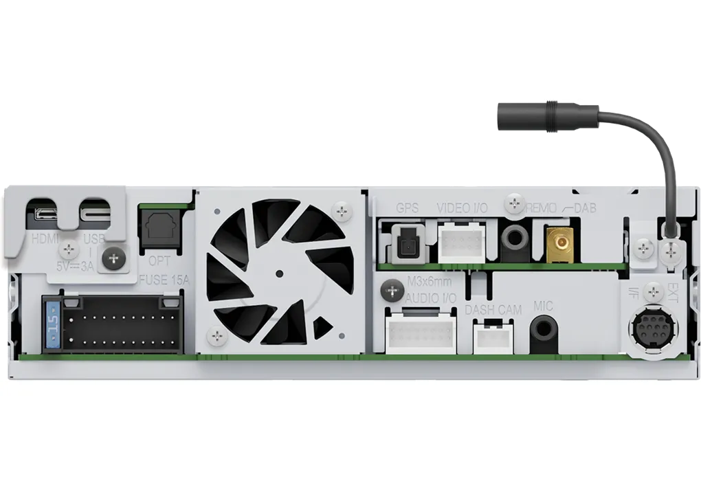 Kenwood DMX9724XDS, 10.1" multimedija su CarPlay, Android Auto ir DAB+