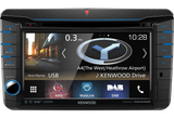Kenwood DNX518VDABS, multimedija - Šoninė panelė su mygtukais ir jungtimis