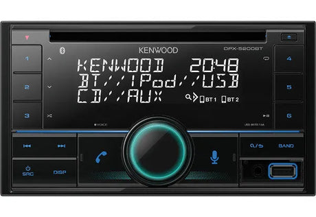 Kenwood, DPX-5200BT 2-DIN USB/CD MP3 magnetola su AUX