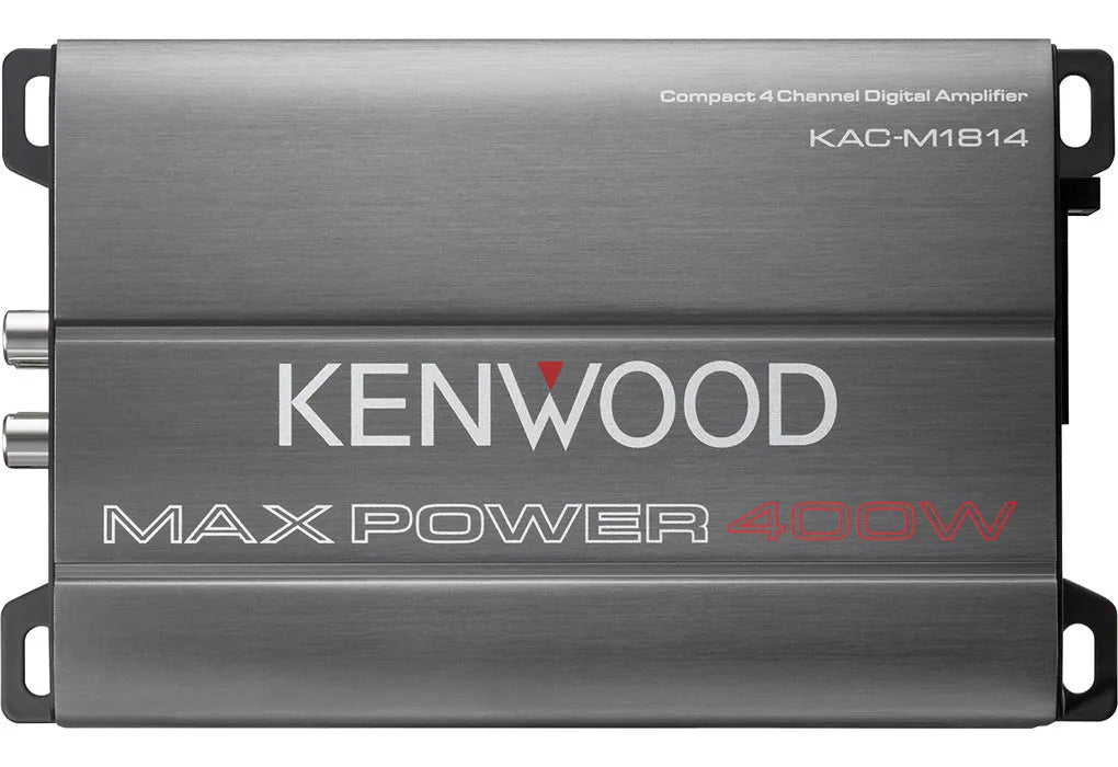 Kenwood, KAC-M1814, 4-kanalų automobilinis stiprintuvas 4x45W