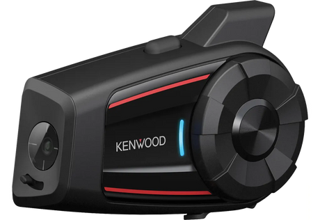 Kenwood KCA-HX7C, motociklams skirta Bluetooth komunikacijos ir įrašymo sistema ant šalmo