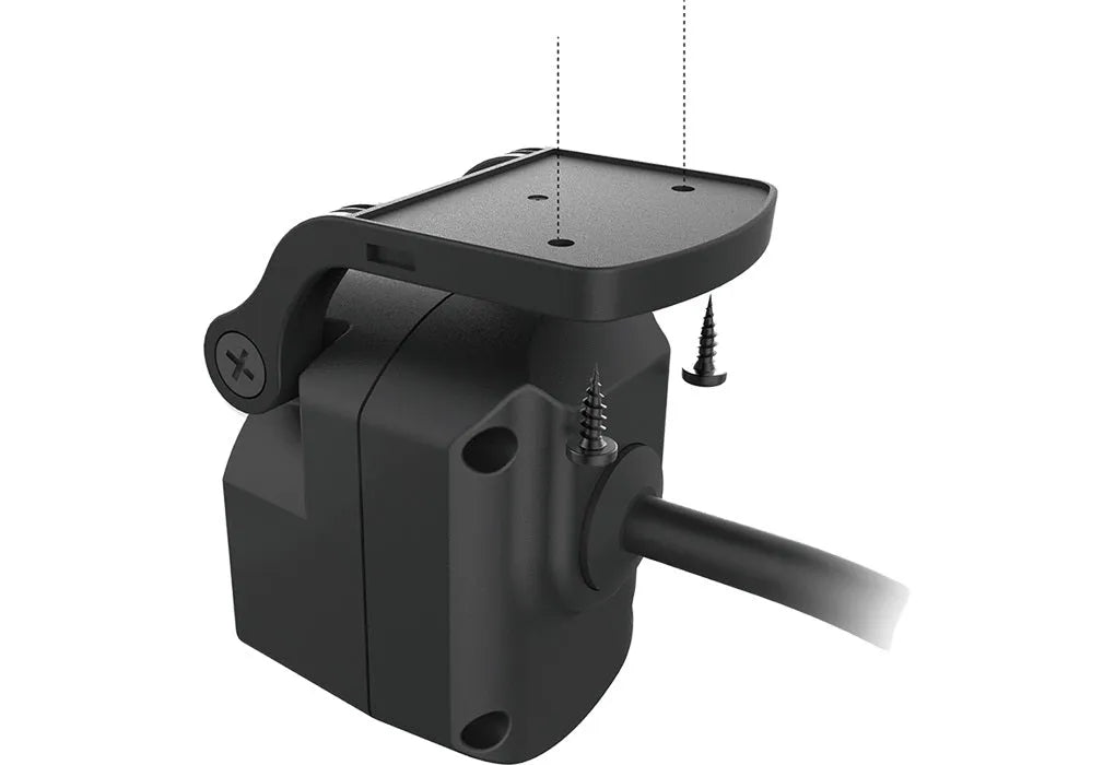 Kenwood, KCA-R110, galinio vaizdo kamera registratoriui - montavimo detalė su varžtais