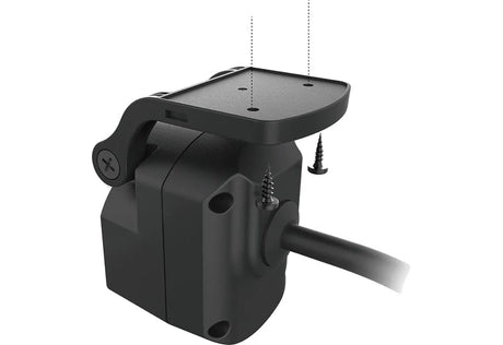 Kenwood, KCA-R110, galinio vaizdo kamera registratoriui - montavimo detalė su varžtais