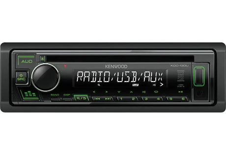 Kenwood, KDC-130UG CD/USB MP3/WMA automagnetola su AUX įėjimu
