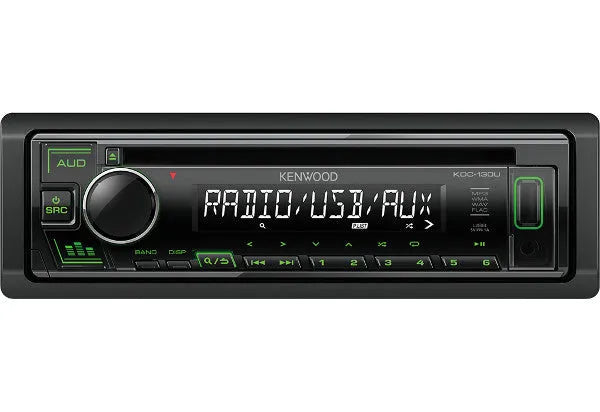 Kenwood, KDC-130UG CD/USB MP3/WMA automagnetola su AUX įėjimu