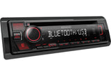 Kenwood, KDC-BT460U CD/USB MP3/WMA automagnetola su AUX įėjimu - Valdymo mygtukai ir ekranas iš arti