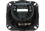 Kenwood, KFC-PS1097, 10 cm /4" 3-juostų koaksialiniai garsiakalb - Garsiakalbio galinė dalis su etiketėmis
