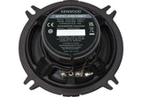 Kenwood, KFC-PS1397, 13 cm /5.25" 3-juostų koaksialiniai garsiakal - Garsiakalbio galinė dalis su etiketėmis