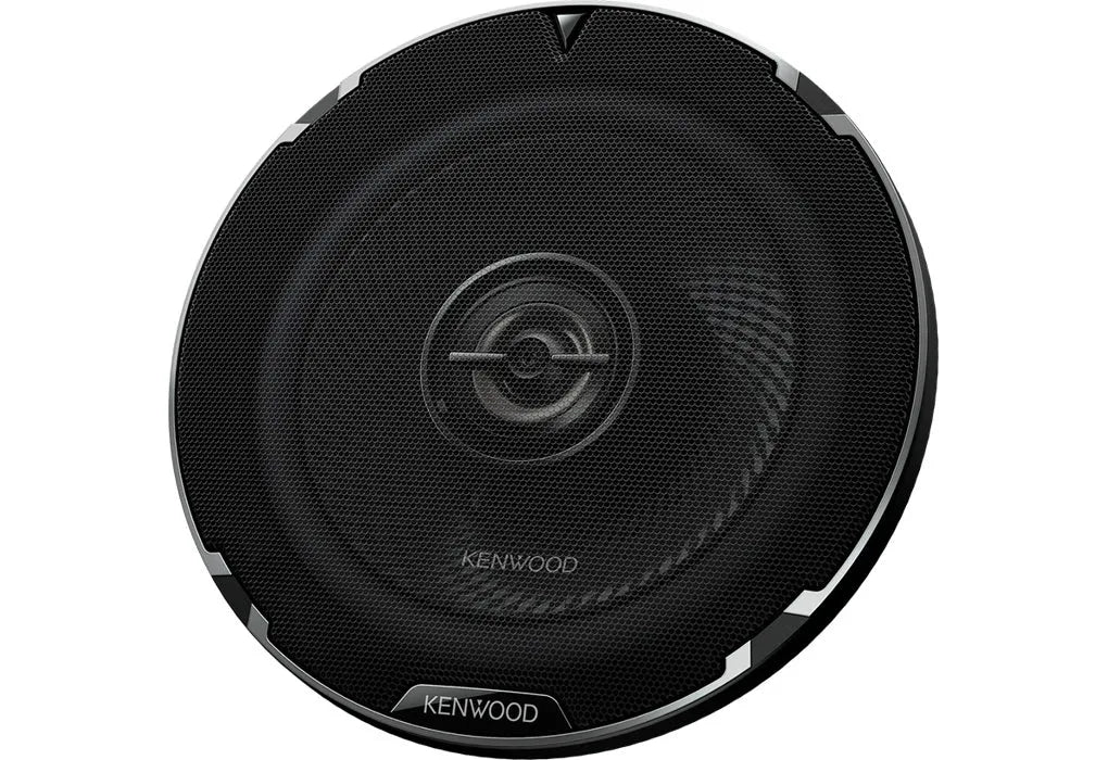 Kenwood, KFC-PS1797, 17 cm /6.75" 3-juostų koaksialiniai garsiakal - Garsiakalbio priekinė dalis su logotipais