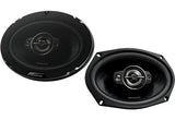 Kenwood, KFC-PS6987, 15x23 cm /6x9" 4-juostų koaksialiniai garsiak