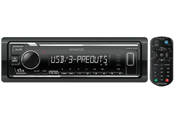 Kenwood KMM-106 USB MP3/WMA automagnetola su AUX įėjimu