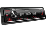 Kenwood, KMM-BT209 USB MP3/WMA automagnetola su AUX įėjimu - detalus valdymo mygtukų vaizdas su apšvietimu