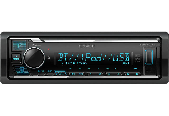 Kenwood, KMM-BT309 USB MP3/WMA automagnetola su AUX įėjimu