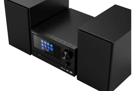Kenwood, M-7000S-B muzikinis centras, juoda sp. - Spalvotas lietimui jautrus ekranas su piktogramomis
