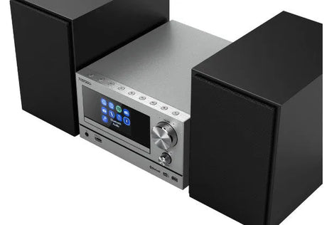 Kenwood, M-7000S-S muzikinis centras, sidabr. sp. - Priekinė panelė su lietimui jautriu ekranu