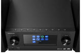 Kenwood, M-9000S-B muzikinis centras, juoda sp. - ekranas su programėlių piktogramomis