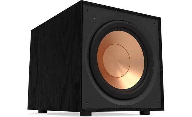 Klipsch R-101SW, aktyvi žemų dažnių garso kolonėlė