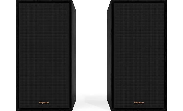 Klipsch R-50M, lentyninė garso kolonėlė - Šoninis vaizdas su prekės ženklu