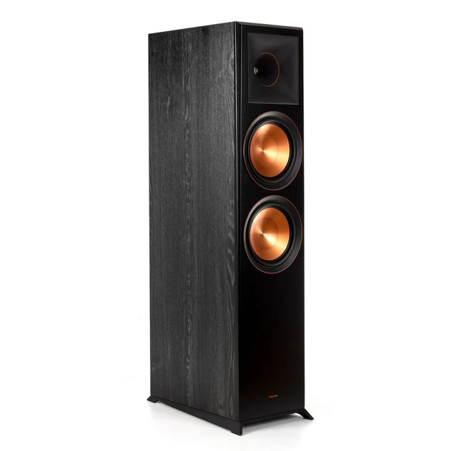 Klipsch RP-8000F, grindinė garso kolonėlė (įvairių spalvų) - Juodas korpusas su variniais garsiakalbiais