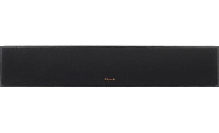 Klipsch Reference R-34C, centrinė garso kolonėlė (įvairių spalvų) - vidurys su logotipu, priekinė dalis su grotelėmis