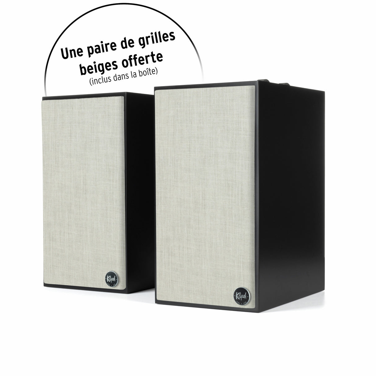 Klipsch THE FIVES, aktyvios lentyninės garso kolonėlės su HDMI ir Phono