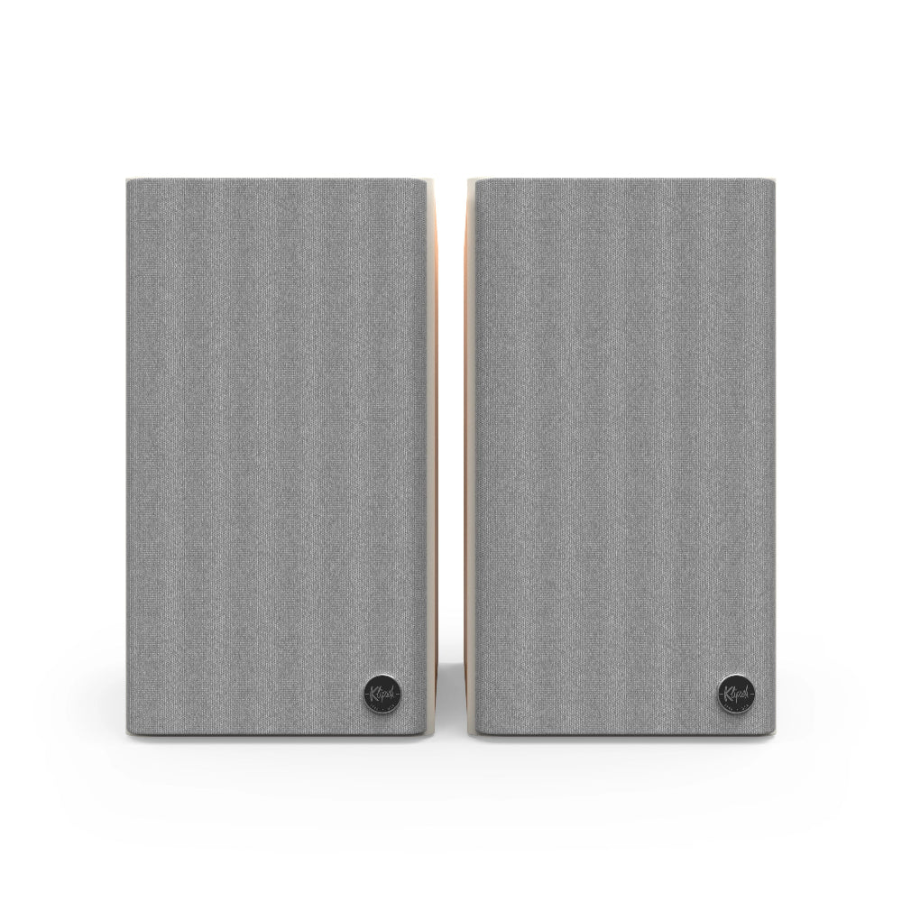 Klipsch The Fives II, aktyvios lentyninės kolonėlės su Dolby Atmos - Šoninis vaizdas su medžio apdaila