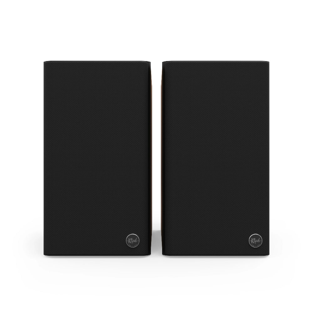 Klipsch The Fives II, aktyvios lentyninės kolonėlės su Dolby Atmos - du garsiakalbiai su logotipais