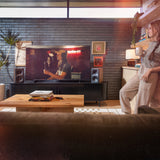 Klipsch The Fives II, aktyvios lentyninės kolonėlės su Dolby Atmos - du garsiakalbiai su medžio apdaila