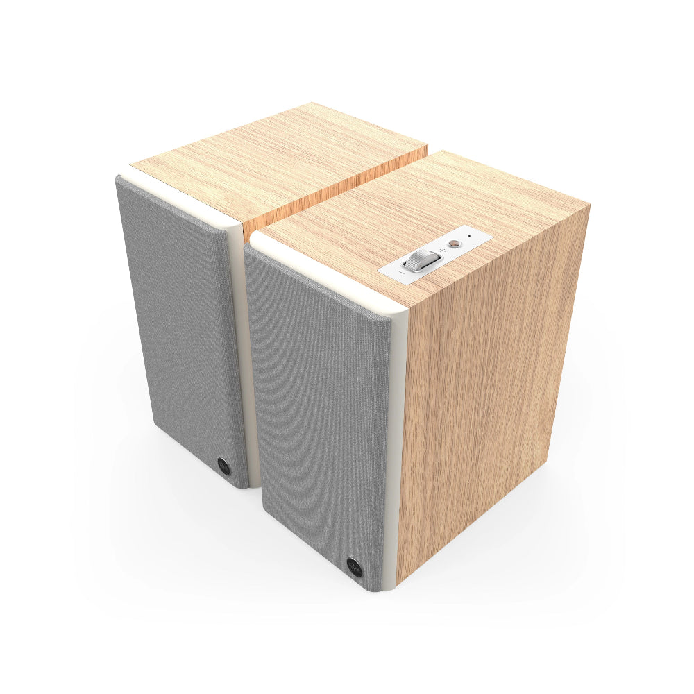Klipsch The Fives II, aktyvios lentyninės kolonėlės su Dolby Atmos - Du garsiakalbiai su tekstiline apdaila