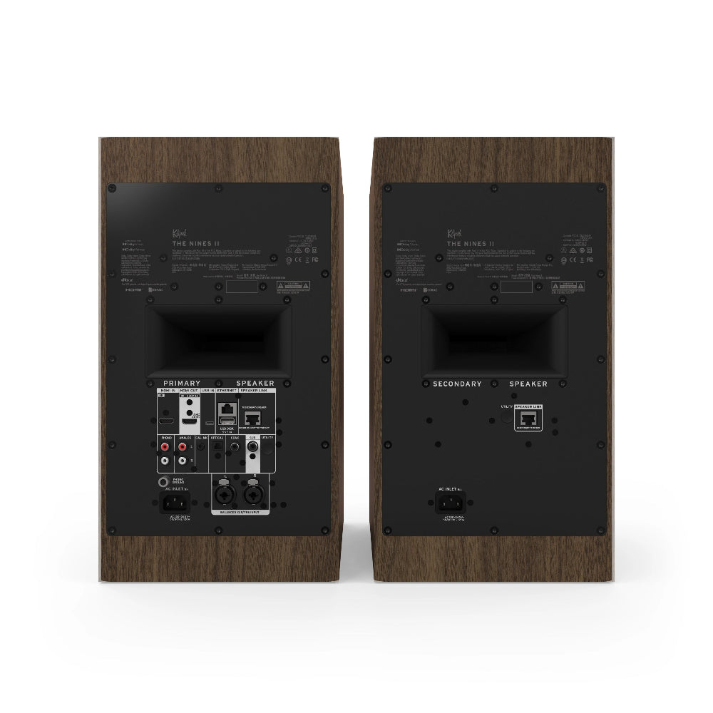 Klipsch The Nines II, aktyvios lentyninės kolonėlės su Dolby Atmos