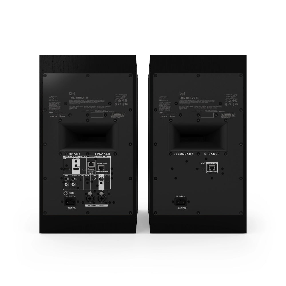 Klipsch The Nines II, aktyvios lentyninės kolonėlės su Dolby Atmos