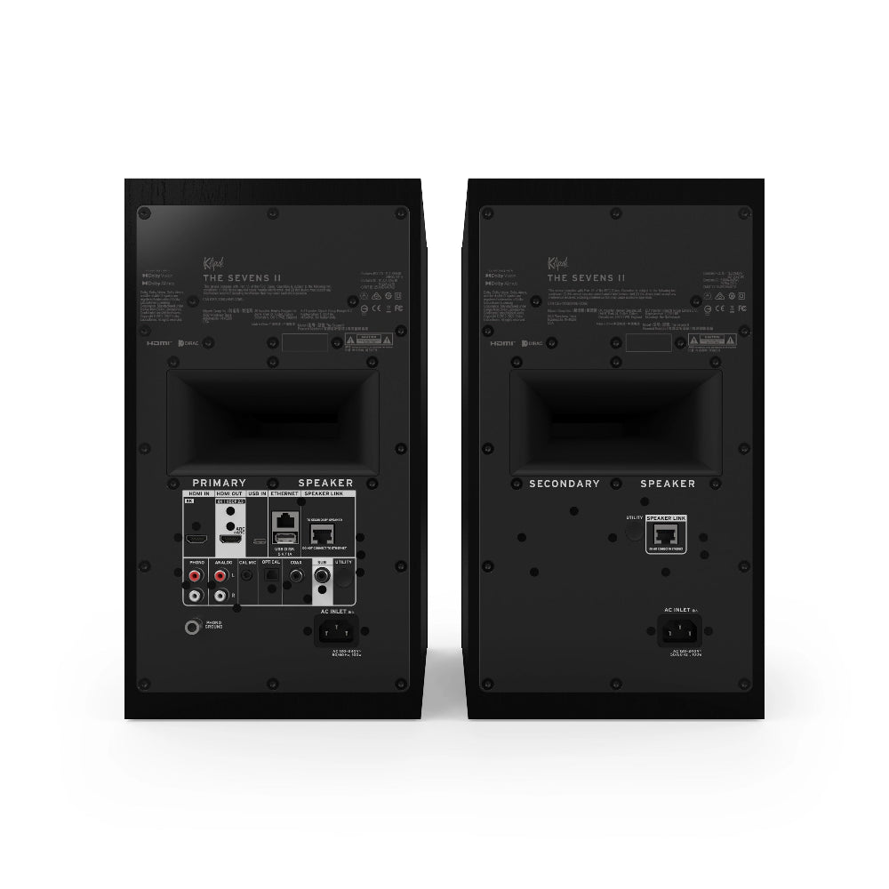 Klipsch The Sevens II, aktyvios lentyninės kolonėlės su Dolby Atmos